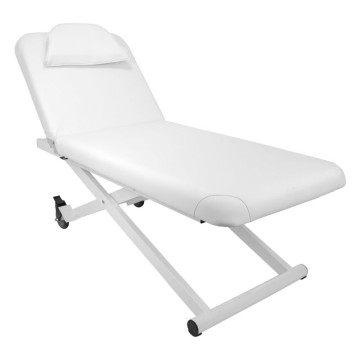 Elektrische massageliege azzurro 329d 1 motor weiss