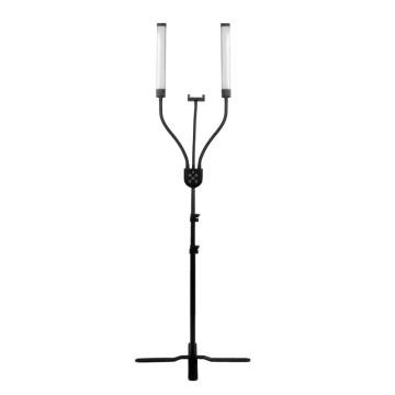 Led-lampe für wimpern und make-up polluks iv typ msp-mj-02 black edition mit fernbedienung