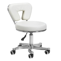 Kosmetikhocker für pediküre 9266 weiss
