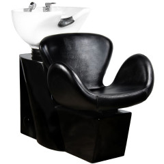 Gabbiano friseur-waschbecken amsterdam schwarz 