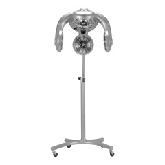 Gabbiano infrarothaube trockenhaube mit stativ gl-505s silber