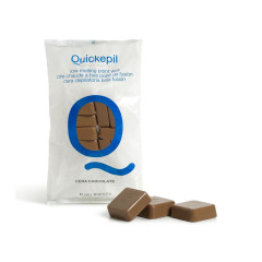 Quickepil hartwachs ohne streifen zur haarentfernung 1kg schokolade 