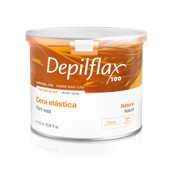 Depilflax elastisches enthaarungswachs film wax dose500ml natural