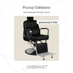 Gabbiano Barberstuhl patrizio schwarz