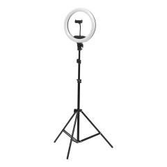 Ringlicht Ring Light 13"" 36 W LED mit Stativ schwarz