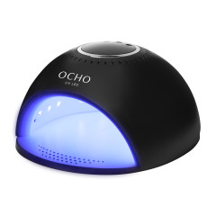 UV LED Lampe Ocho Nails 8 schwarz 84W