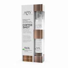 Apis coffee shot home terapis, ein biorevitalisierendes Augenserum mit Kaffeesäure und Kaffeesamenöl 10 ml