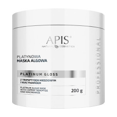 Apis Platinum Gloss Platinum Algenmaske mit Honigtripeptid und Niacinamid 200 g