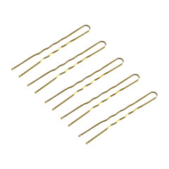 Friseurbrötchen für Haare E-57 120 Stk. 5,6 cm gold