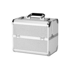 Kosmetik-Koffer silber 44