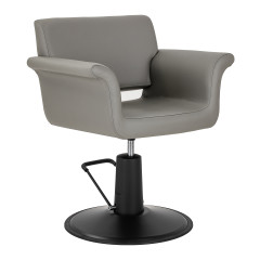 Gabbiano Friseurstuhl Lucca Grau