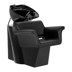 Friseursalon-Waschbecken Gabbiano Lucca schwarz