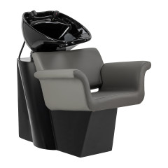 Friseursalon-Waschbecken Gabbiano Lucca grau