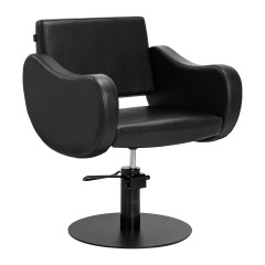 Gabbiano Friseurstuhl Sewilla Schwarz