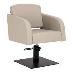 Gabbiano Friseurstuhl Elda Grau-Beige