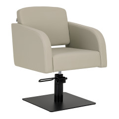 Gabbiano Friseurstuhl Elda Grau-Beige