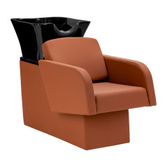 Gabbiano Friseurwaschbecke Elda Brown