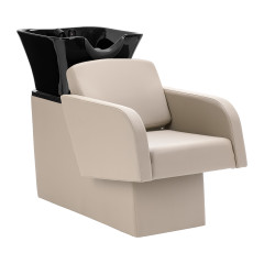 Gabbiano Friseurwaschbecke Elda grau-beige