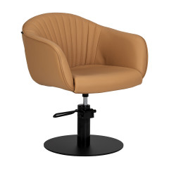 Friseurstuhl Gabbiano Copenhagen karamell