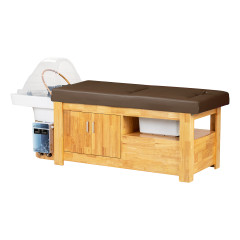 Gabbiano Sonnenliege Head Spa Bali Braun