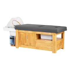 Gabbiano Sonnenliege Head Spa Bali Grau