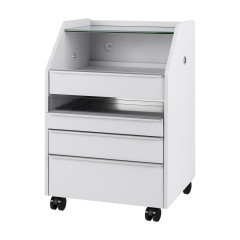 Podologischer Arbeitswagen 984 Weiß