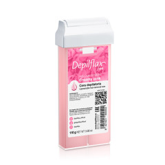 Depilflax 100 Enthaarungswachs Rolle Creamy Pink 110 g Depilflax 100 Enthaarungswachs Rolle Creamy Pink 110 g