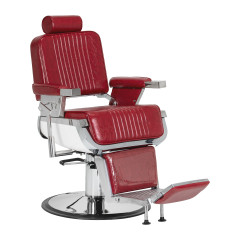 Friseurstuhl Gabbiano Royal X rot