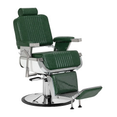 Friseurstuhl Gabbiano Royal X grün