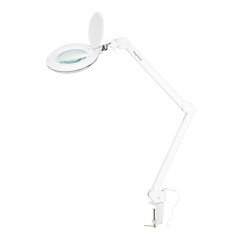 Lupenleuchte Elegante 6031, 60 SMD-LEDs, 3D, für die Arbeitsplatte, einstellbare Lichtstärke