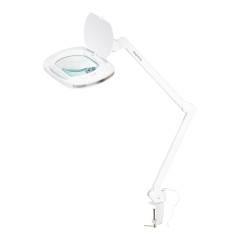 Lupenleuchte Elegante 6030 mit 60 SMD-LEDs für die Arbeitsplatte, mit einstellbarer Lichtstärke