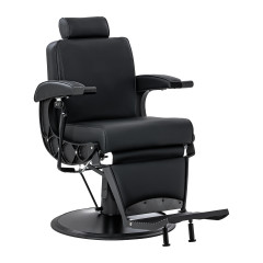 Barberstuhl mit Massagefunktion Gabbiano Continental schwarz