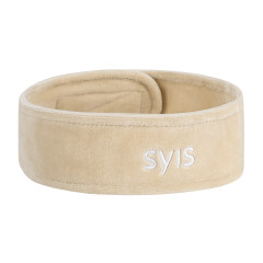 Kosmetikstirnband SYIS Velour Beige