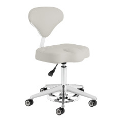 Kosmetikhocker Azzurro 156-F bump-up grau