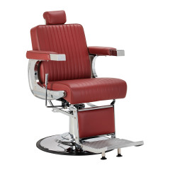 Gabbiano Friseurstuhl Visionerio+ rot Chromgestell
