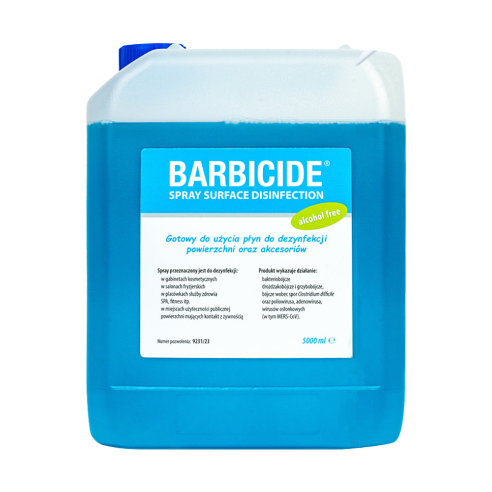 Barbicide geruchsloses spray zur desinfektion aller oberflächen - auffüllung 5l main product photo