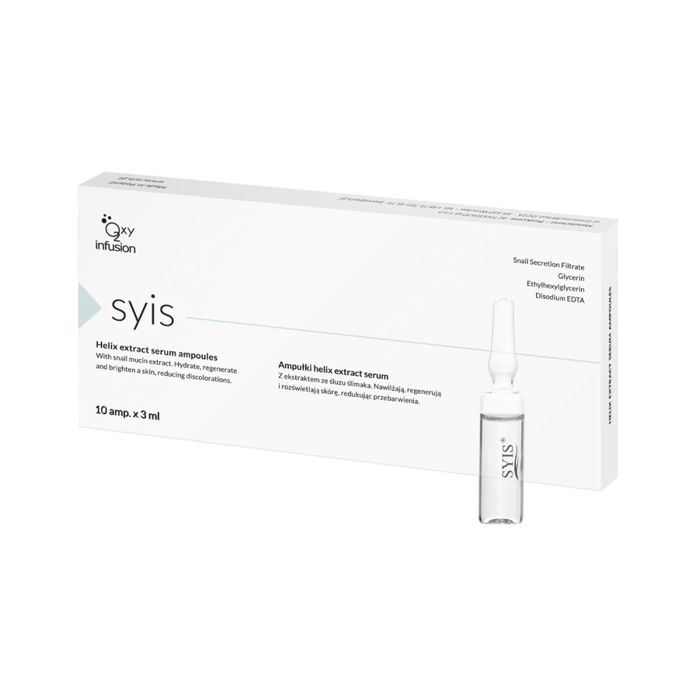 Syis Helix extract serum ampullen 10x3ml main product photo