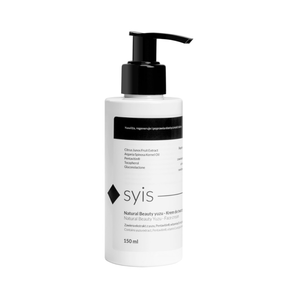 Syis Natural Beauty Yuzu Gesichtscreme 150 ml main product photo
