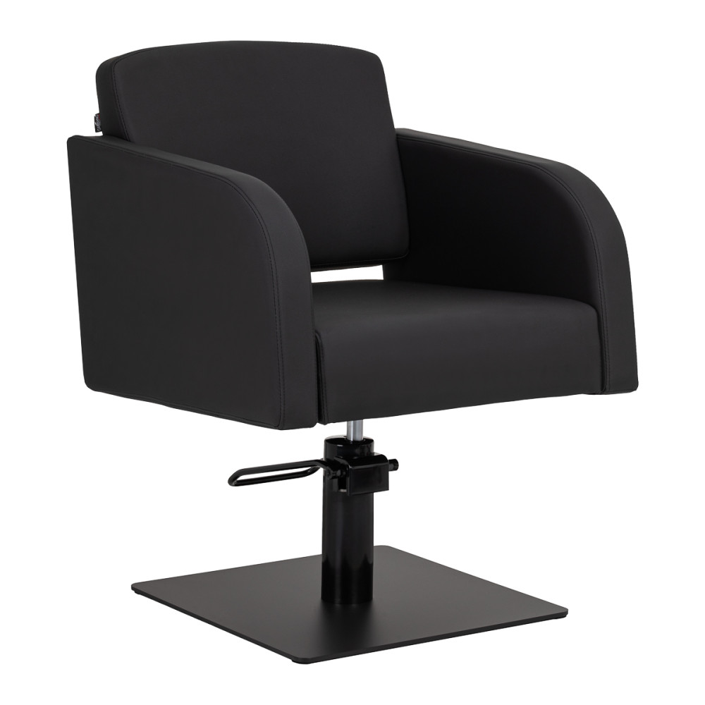 Gabbiano Friseurstuhl Elda Schwarz main product photo