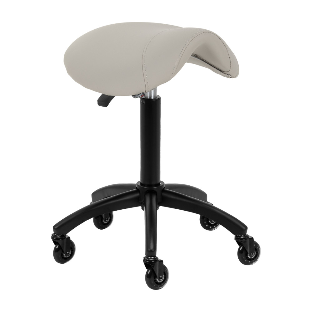 Gabbiano Friseurhocker D032 graubeige main product photo