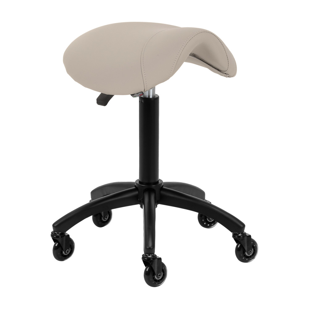 Gabbiano Friseurhocker D032 graubeige main product photo