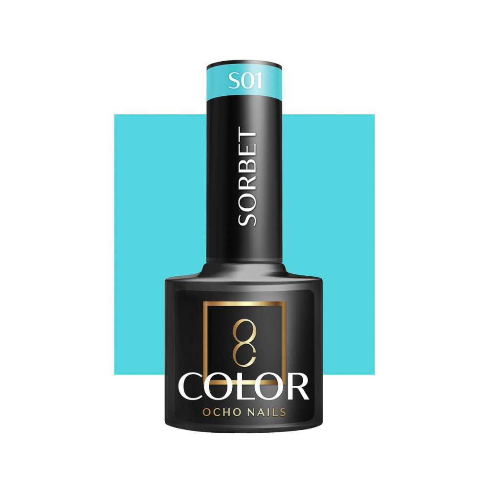 OCHO NAILS Hybrid-Nagellack Sorbet S01 -5 g main product photo
