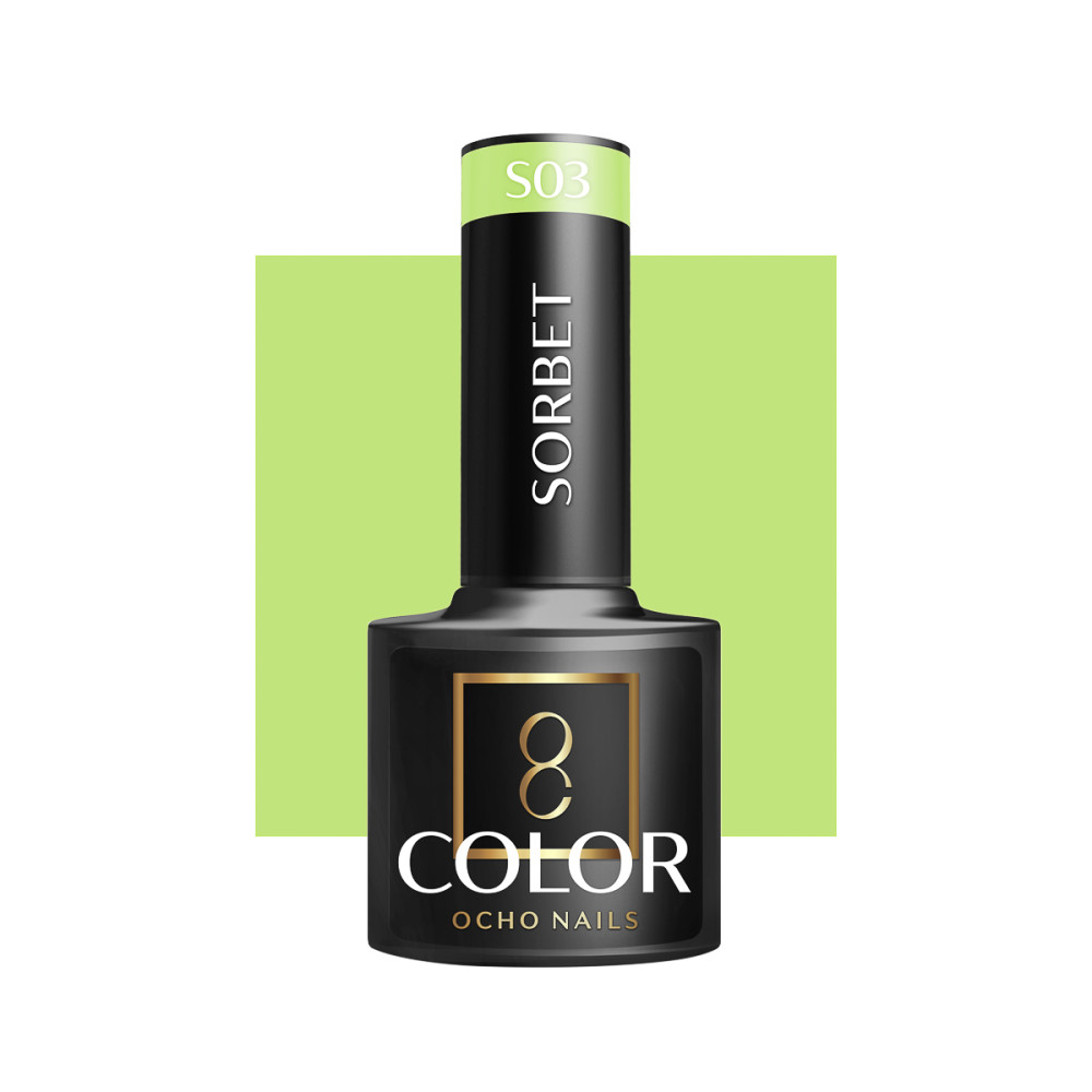 OCHO NAILS Hybrid-Nagellack Sorbet S03 -5 g main product photo