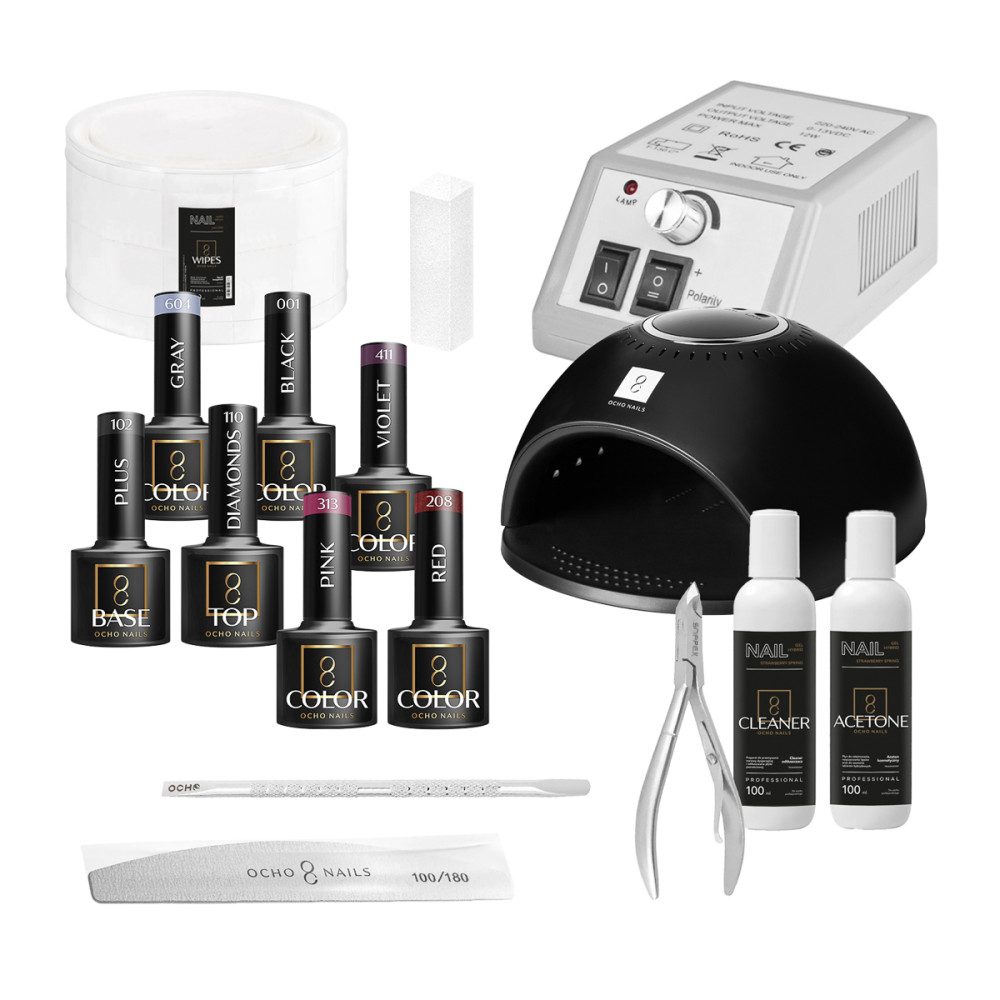 OCHO NAILS Hybrid-Starterkit 2 main product photo