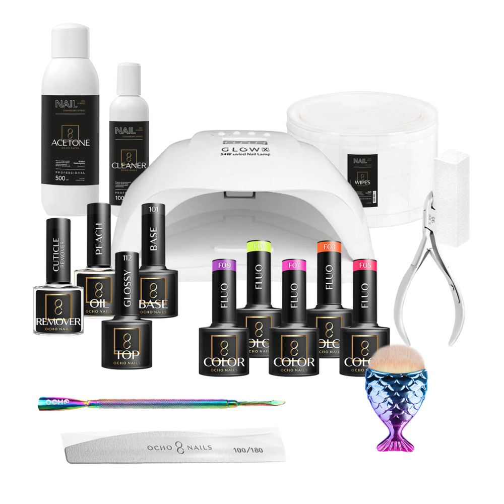 OCHO NAILS Hybrid-Starterkit 6 main product photo