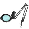 Tisch-lupenlampe lupenleuchte led moonlight 8012/5" black