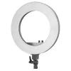 Ringlampe ring light 18" 48w led schwarz + stativ