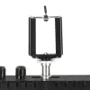 Ringlampe ring light 18" 48w led schwarz + stativ