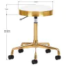 KOSMETIKHOCKER H7 GOLD WEISS