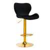 BAR HOCKER QS-B15 VELVET SCHWARZ